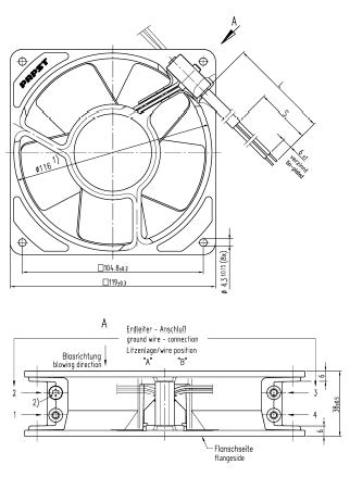 Вентилятор компактный ebmpapst 4656 Z