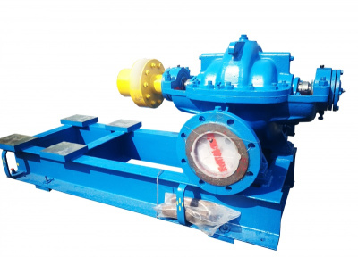 Насос Д160-112м (1450 об/мин) на раме, без двигателя