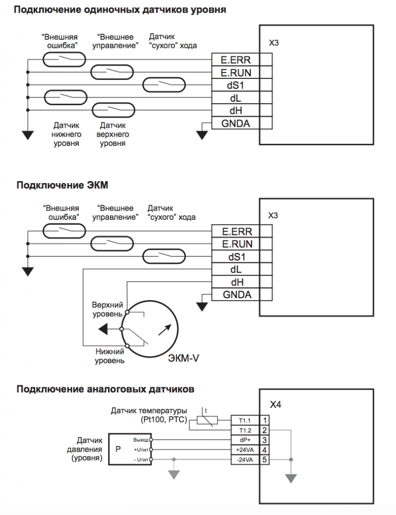 Порп 1 схема подключения