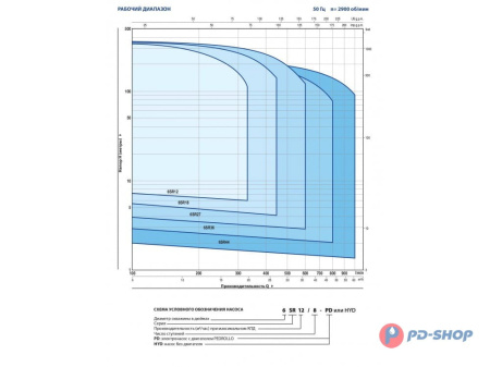 Насос скважинный Pedrollo 6SR 18/06 - PD