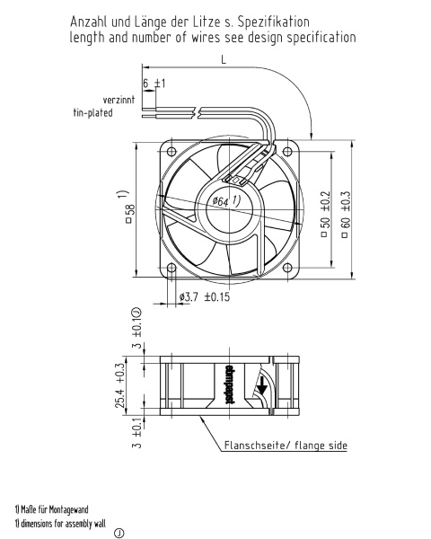 Вентилятор компактный ebmpapst 612 NME