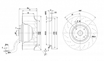Центробежный вентилятор ebmpapst R2E180AT0615