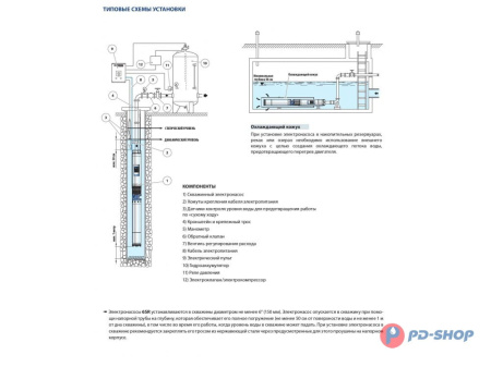 Насос скважинный Pedrollo 6SR 18/06 - PD
