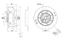Центробежный вентилятор ebmpapst R2E225RA9209