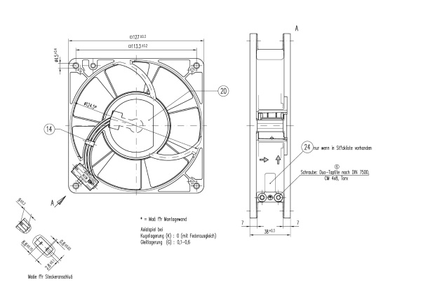 Вентилятор компактный ebmpapst 5988