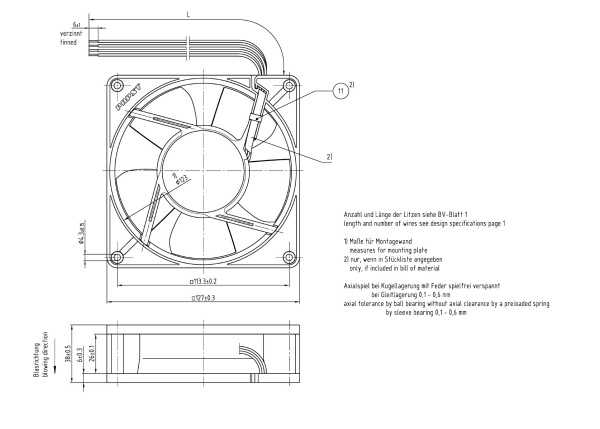 Вентилятор компактный ebmpapst 5214 NHH