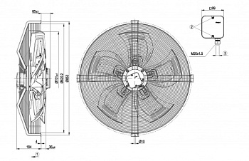 Осевой вентилятор ebmpapst S6D710AH0101