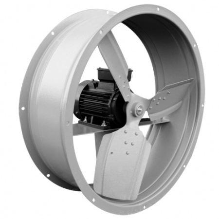 Вентилятор осевой ВО 14-320 №6,3 с двигателем 0,37/1000 завод Вентилятор